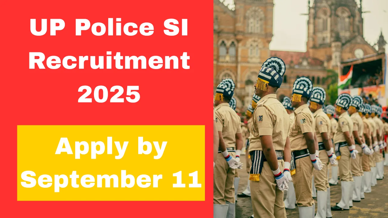 UP Police SI Recruitment 2025